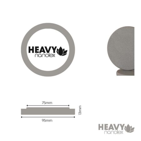 Nanolex poleerimispadi, 95x13x75, tugev, hall 3tk