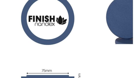 Nanolex poleerimispadi, 95x13x75, pehme, tumesinine 3tk