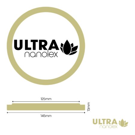 Nanolex poleerimispadi, 145x13x125, Ultra Cut, beez 3tk