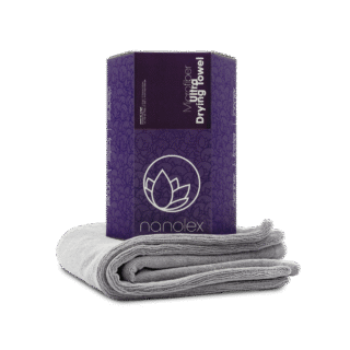 Nanolex mikrokiu kuivatamise rätik, tumehall