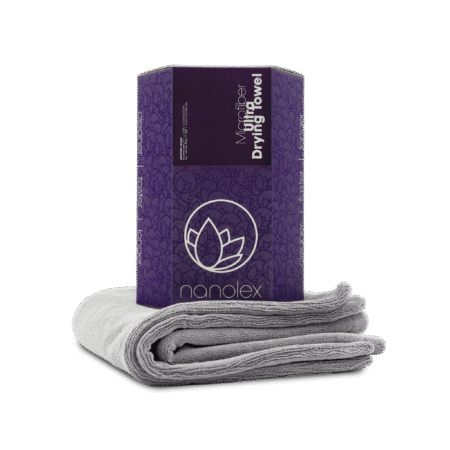 Nanolex mikrokiu kuivatamise rätik, tumehall